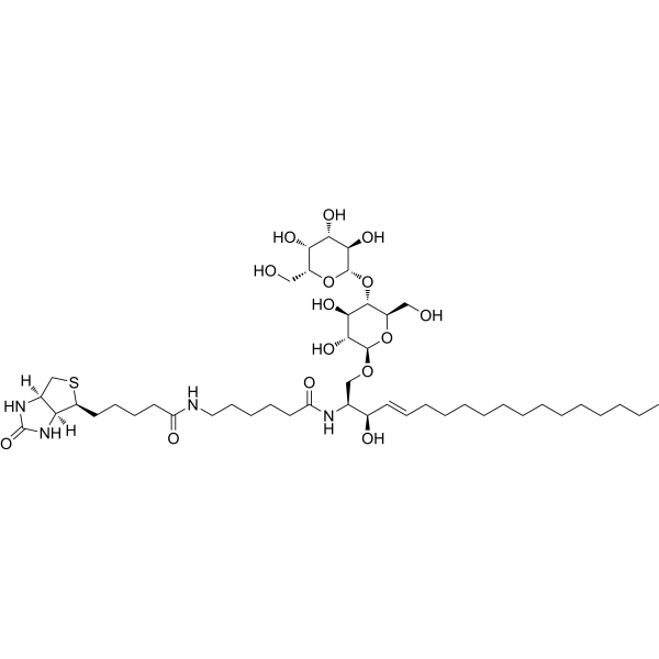 N-Hexanoyl-biotin-lactosylceramide 2692623-24-6
